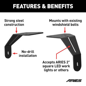 Aries 1110313 Work Light Mount||1110313_3008x1990_Fa.Jpg||87||a1s1110313||1710264