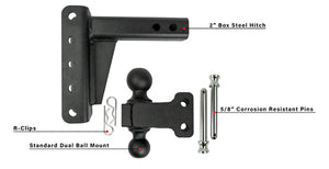 Product of Bulletproof Hitches MD204 2 Inch Receiver Trailer Hitch Ball Mount 
