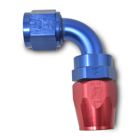 Product of Russell Automotive Full Flow 610150 Crimp-On 1/4 Inch (-4 AN) Blue/ Red 