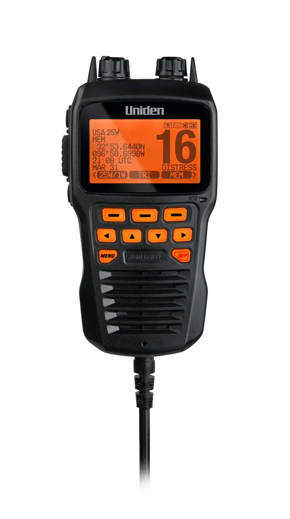Product of Uniden America Umrmic Bk Vhf Radio Microphone