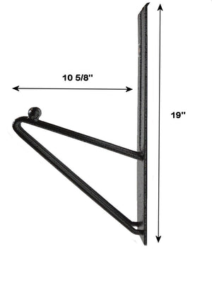 Product of Rack-Em RA-15 Bolt-On Tool Organizer for Closed Trailers - 19"H x 5-1/2" W