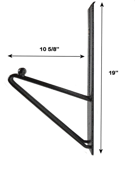 Product of Rack-Em RA-15 Bolt-On Tool Organizer for Closed Trailers - 19"H x 5-1/2" W