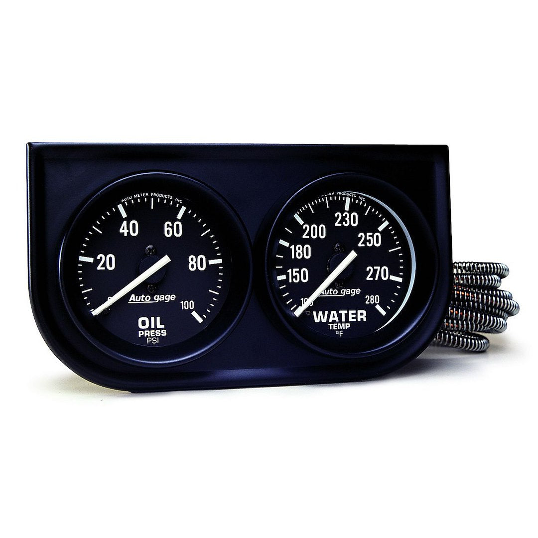 Product of Autometer 2392 Gauge Oil Pressure/ Water Temperature