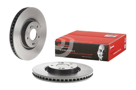 Product of Brembo 09C24511C02 Vented 1 Piece Brake Rotor 