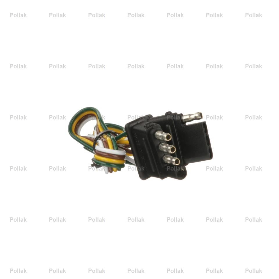 Product of Pollak 12-412E Trailer End 4 Flat Trailer Wiring Connector 
