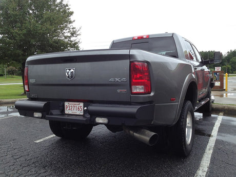 Product of Fab Fours DR10-U2950-1 Black Steel Elite Steel Powder Coated Bumper 