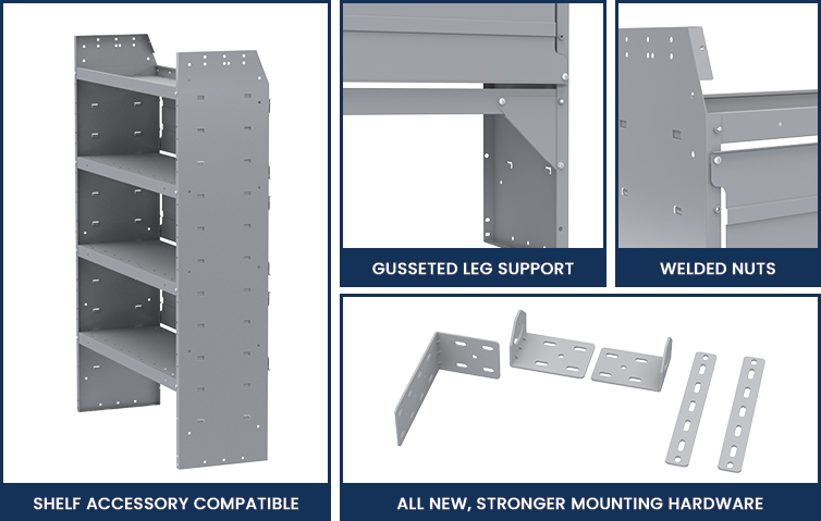 Product of Kargomaster 48324 Van Storage System Shelf Unit