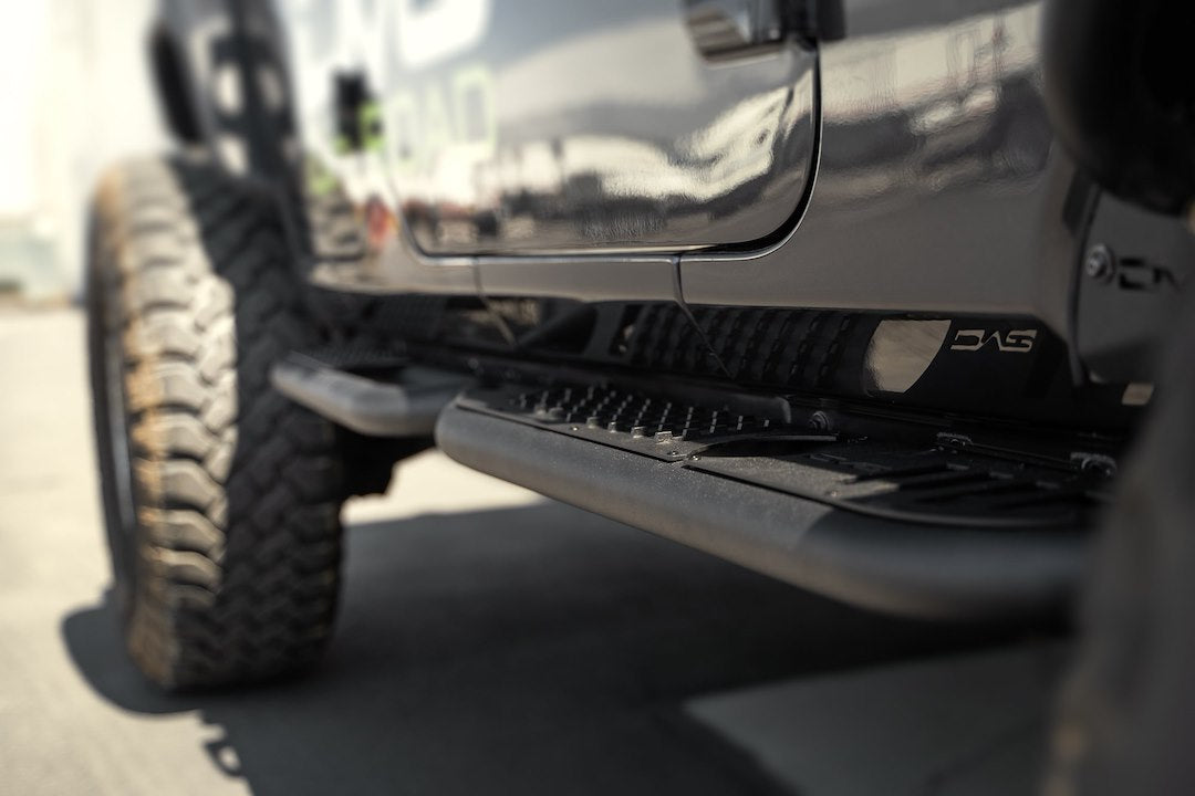 Product of DV8 Offroad SRJL-08 OE Plus Nerf Bar With Surface Steps 