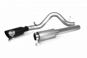 Product of Gibson Exhaust 76-0039 Patriot Skull Series Cat-Back System Single Exhaust System Kit 