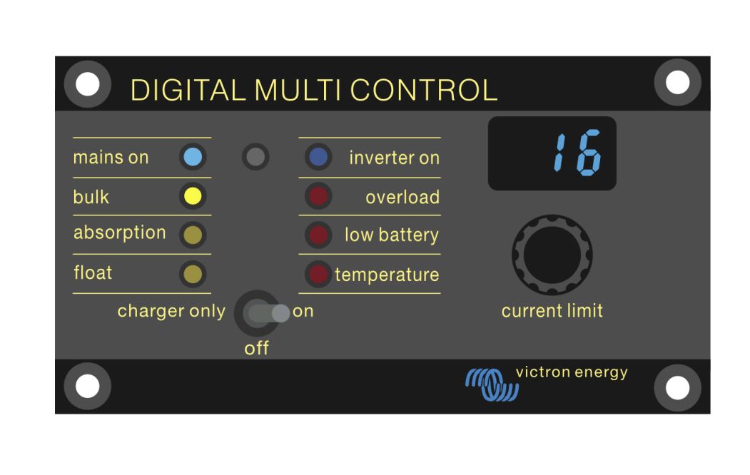 Victron Energy Rec020005010 Generator Remote Control Panel||rec0200050101_1.Jpg||86||vicrec0200050||1233198