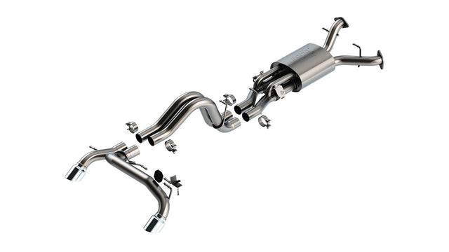 Product of Borla 140934 ATAK ® Series Cat Back System Dual Exhaust System Kit 