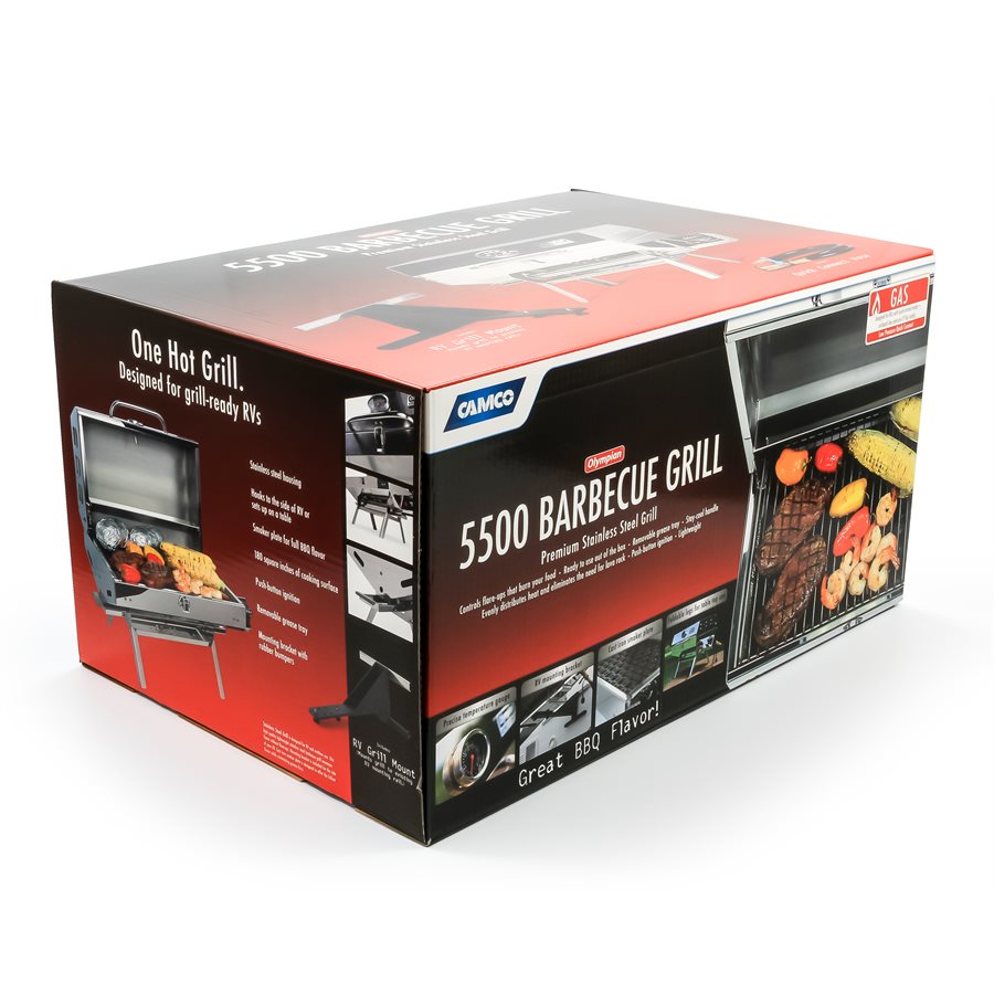 Product of Camco Olympian Stainless Steel RV Grill (57305)