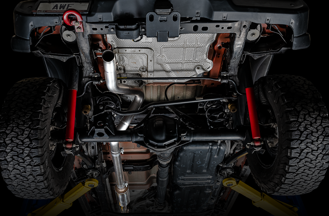 Product of AWE Tuning 3015-21005 Trail Edition Cat-Back System Single Exhaust System Kit 