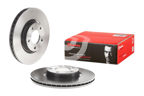 Product of Brembo 09946821C02 Vented 1 Piece Brake Rotor 