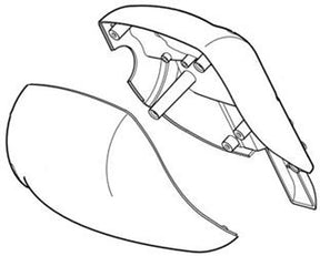 Carefree Rv R001329wht Awning Idler Head Cover||r001329wht.Jpg||85||c6fr001329wht||1262760