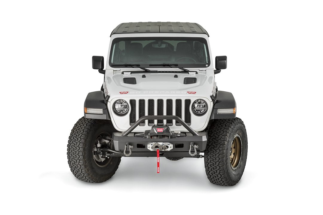 Product of Warn 101330 Elite Series Steel Powder Coated Bumper 