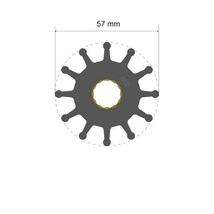 Albin 06-01-037 Water Pump Impeller||06-01-037_1.Jpg||86||a9a0601037||1486328