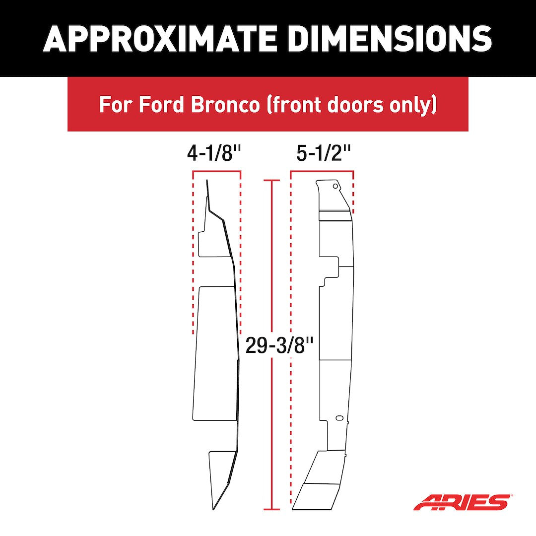 Product of Aries 3500250 Door Hinge Protector