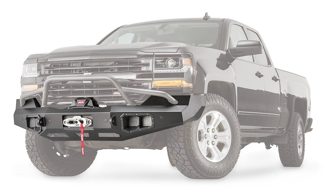 Product of Warn 100920 Ascent Steel Textured Powder Coated Bumper 