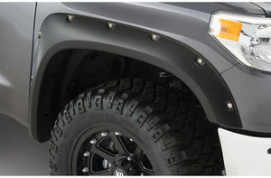 Product of Bushwacker 30918-02 Pocket Style/ Exposed Fasteners Black Fender Flare - Set Of 4 