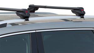 Product of G3 S.p.A. 61.300 30.32 Inch To 45.28 Inch Black Roof Rack Cross Bar - Set Of 2 