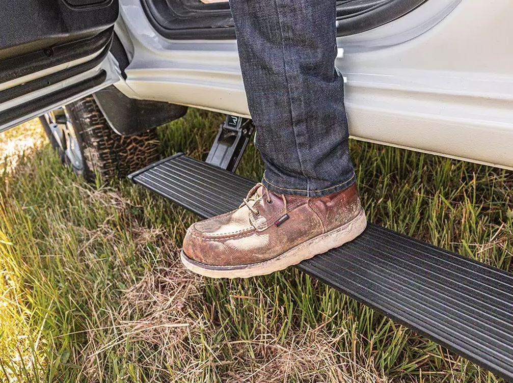 Product of Amp Research 76255-01A PowerStep ™ Running Board 