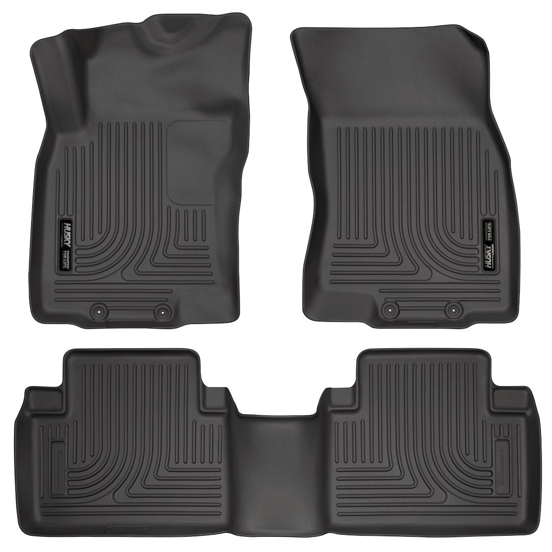 Product of Husky Liner WeatherBeater™ 98671 Black Thermoplastic Polyolefin (TPO) Floor Liner 