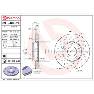 Brembo 0994642xc02 Brake Rotor||0994642xc02_1.Jpg||86||brm994642xc02||1684444