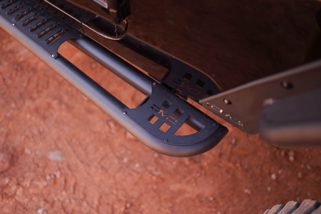 Product of DV8 Offroad SRJK-09 OE Plus Nerf Bar With Surface Steps 