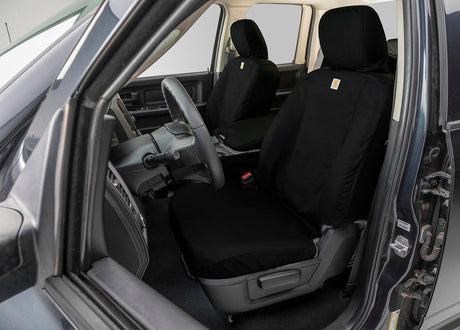 Product of Covercraft SSC2549COBK Carhartt® SeatSaver® Black 1000 Denier Nylon Seat Cover 
