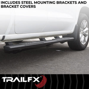 Product of TrailFX AL4021B TrailFX A4 Series Nerf Bar With Surface Steps 