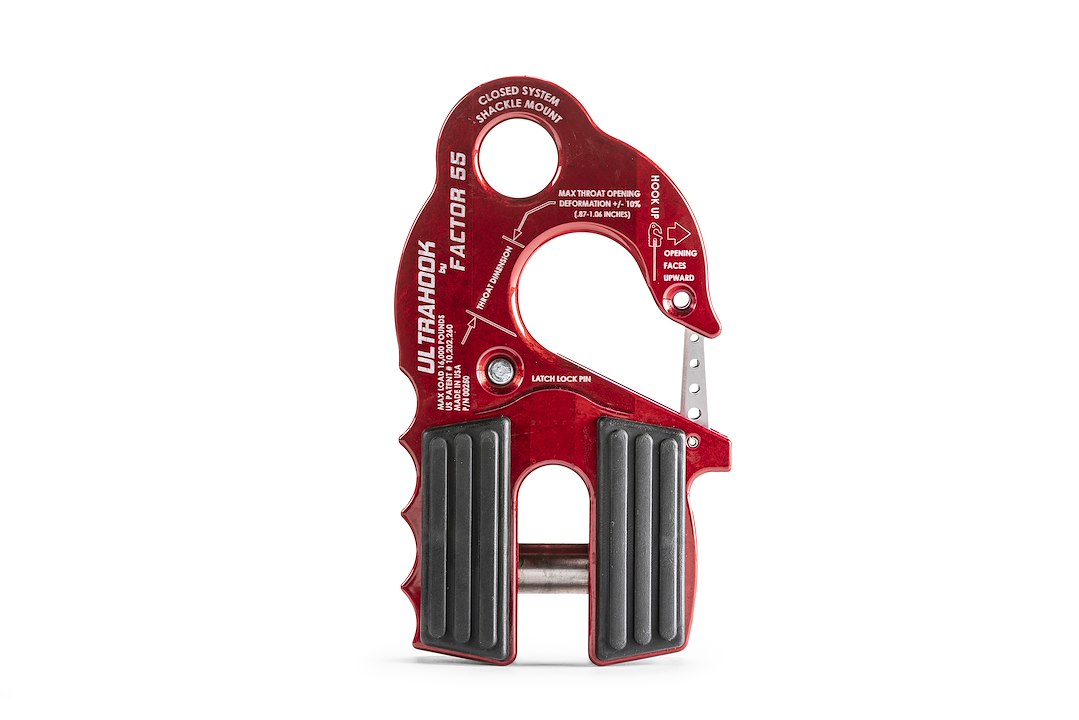 Factor 55 00250-01 Winch Clevis Hook||00250-01_Ultrahook_View1.Jpg||86||fac0025001||1218105