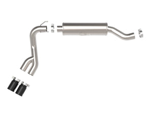 Product of Advanced FLOW Engineering 49-42082-B Rebel Cat-Back System Single Exhaust System Kit 