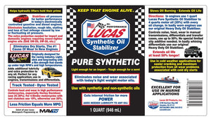 Product of Lucas Oil 10130 Oil Additive
