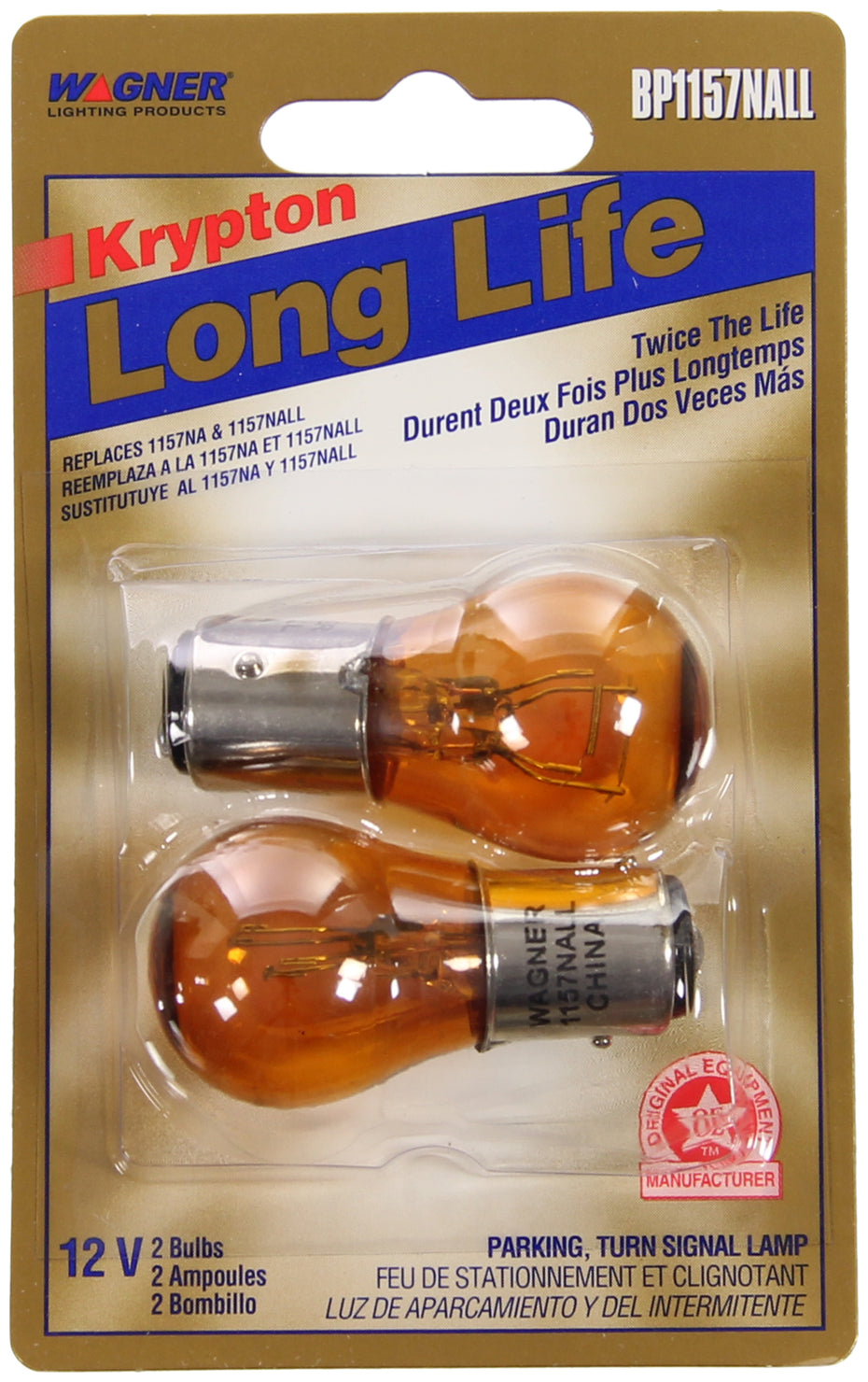 Wagner Lighting Bp1157nall Turn Signal Light Bulb||bp1157nall_P02_Pkg.Jpg||94||w31bp1157nall||1506280