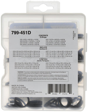 Dorman (Oe Solutions) 799-451d O-Ring Assortment||799-451d-002.Jpg||87||d18799451d||1234172