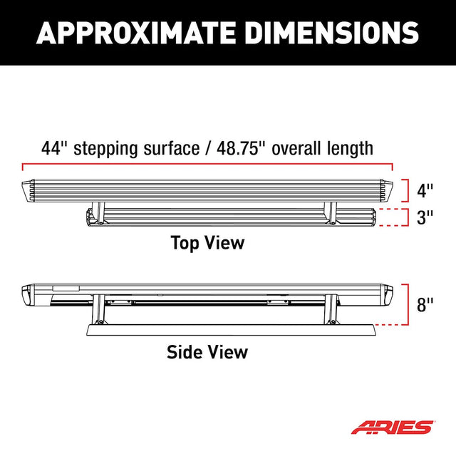 Product of Aries 3025144 Running Board Component