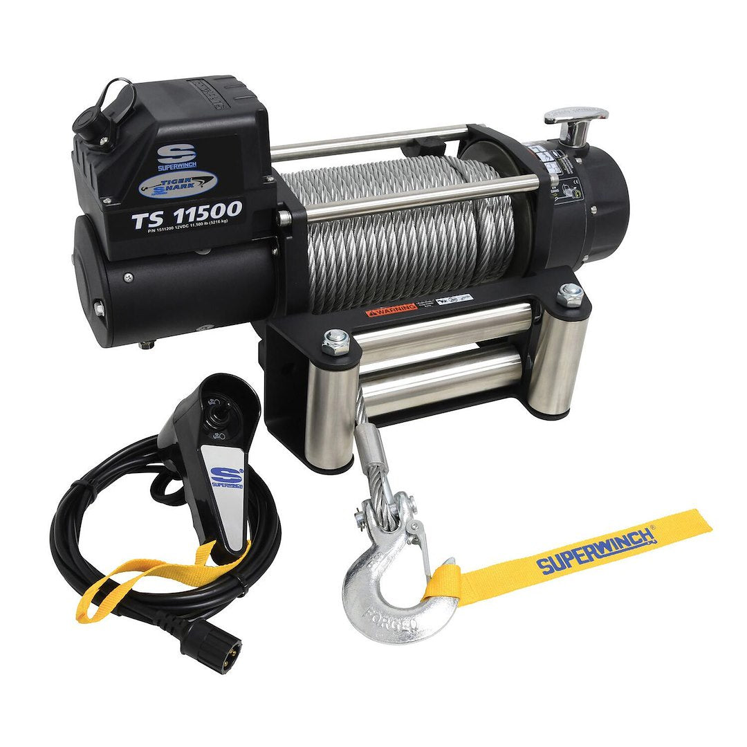 Product of Superwinch 1511200 11500 Pound Vehicle Recovery Winch 