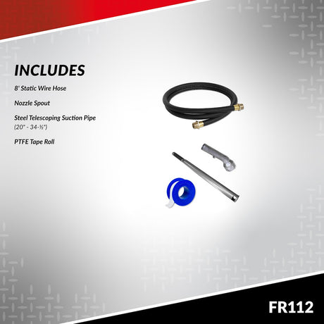 Product of Fill Rite By Tuthill Fr112 Liquid Transfer Tank Pump
