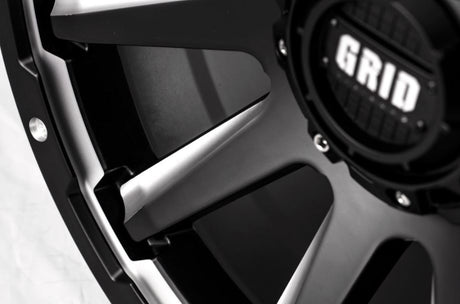 Product of Grid Wheels 20x9 Black With Natural Accents Wheel - Not Applicable Bolt Pattern 