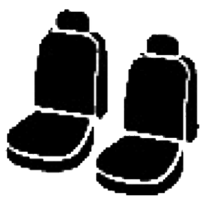 Product of Fia SP87-72 BLACK Seat Protector Black Polyester Seat Cover 