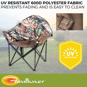 Faulkner 52285h Camping Chair||flk_52285h_Big Dog Bucket Chair_Camo_B2c_7.Jpg||91||flk52285h||1596619