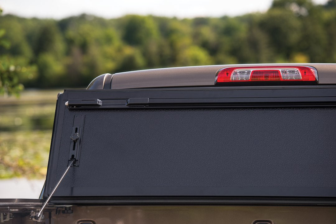 Product of BAK Industries FiberMax Hard Folding 1126207 Tonneau Cover 