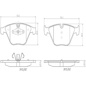 Brembo P06055n Brake Pad||p06055n_Drw.Jpg||88||brmp06055n||1752327