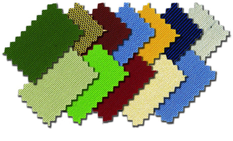 Product of Carefree RV MKJ050UY Blue/ Green RV Over-The-Door Solid Acrylic Awning Fabric 