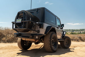 Dv8 Offroad Tcjk-14 Spare Tire Carrier||jeep-Wrangler-Jk-Body-Mounted-Tire-Carrier-Installed-7.Jpg||95||dv8tcjk14||1976685