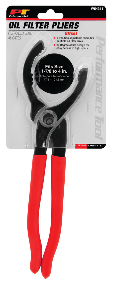 Performance Tool W54311 Oil Filter Wrench||w54311_Pkg.Jpg||86||ptlw54311||2218276