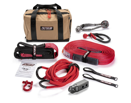 Factor 55 00494-04 Vehicle Recovery Kit||00494-04 - Hemingway Kit - Tan - Blk Hitchlink.Jpg||85||fac0049404||2001554