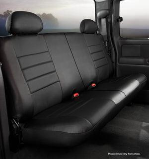 Product of Fia SL65-13 BLK/BLK LeatherLite™  Seat Cover 