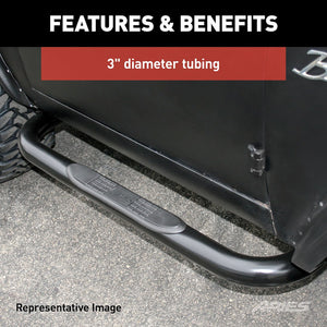 Product of Aries 203017 Nerf Bar With Surface Steps 
